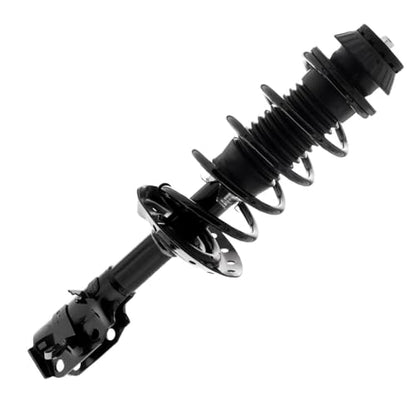 Detroit Axle - Front Struts Sway Bars for 2015-2019 Honda Fit 2 Struts with Coil Spring Assembly 2 Stabilizer Sway Bar End Links 2016 2017 2018 Replacement Suspension Kit - size: 4QS55141/Sway Kit