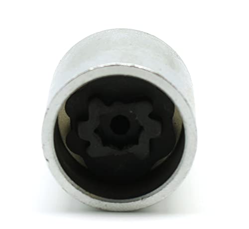 TMAX 536 Wheel Lock Nut Screw Removal Key Anti-Theft Lugnut Socket S3056 for Vw Audi Vag Volkswagen Vehicles - size: 536
