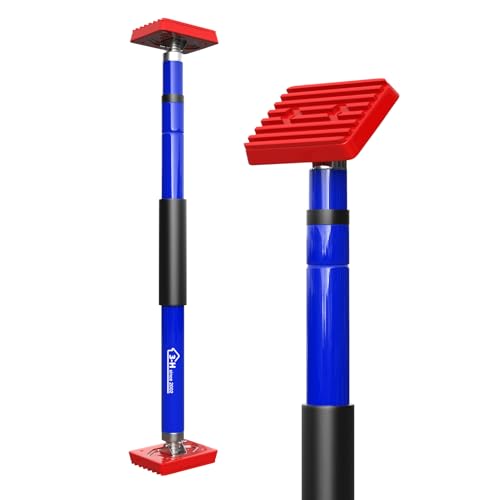 3-H Cabinet Jacks for Installing Cabinets, Thickened All-Steel Adjustable Support Pole with Twist-Lock Mechanism, Heavy-Duty Third Hand Tool, Blue, 27.5"-43" 1pc - color: Blue, size: 27.5"-43" 1pc