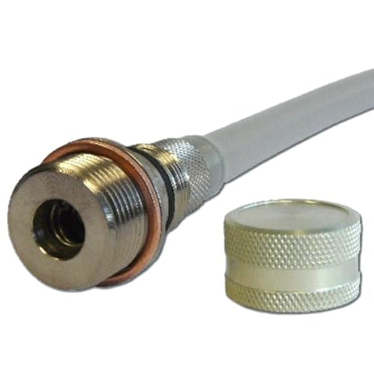 Stahlbus Oil Drain Valve Plug M22x1.5x12mm Steel - CLEAN, EASY, NO TOOL Oil Change - Includes Oil Drain Plug, Washer, Cap, Connector, Silicone Hose - size: M22x1.5x12mm