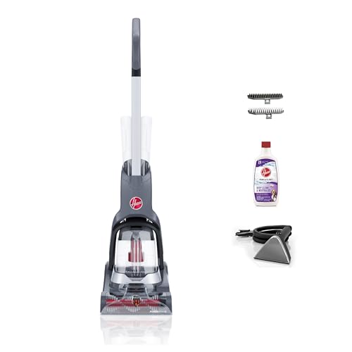 Hoover PowerDash Pet Advanced Compact Carpet Cleaner Machine with Above Floor Cleaning, Lightweight Carpet Shampooer Machine, Pair with a Hoover Carpet Cleaner Solution for a Bright, Refreshed Home - style: PowerDash Advanced