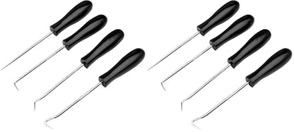 Performance Tool 1103 4-Piece Hook & Pick Set - Mark Metal or Plastic, Separate Wiring, Remove Fuses, Pick Up Small Parts and Washers (Pack of 2) - size: 1 Count (Pack of 2)