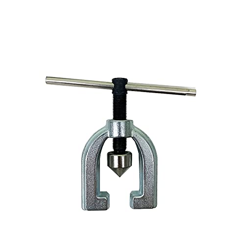 Automobile Double Flaring Tool kit with Extra 5 Dies(3/16,1/4,5/16,3/8 and 1/2 inch) of adapters for Brake Brass Tube and Copper Aluminum line.45 Degree Flare Tool.