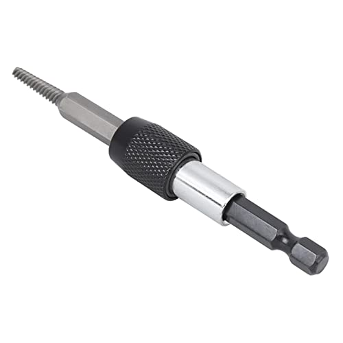 Screw Extractor Set, 6 Pcs Headless Broken Screw Remover, Damaged Stud Removal Tool, Professional Grade Kit with Post, for Mechanics, Automotive Repair, Woodworking, DIY Projects,