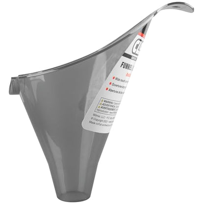 Performance Tool W4056 Clear View Easy-Fill Funnel - 1/2 Pint, Shallow Spout for Radiators and Fluids - size: 0.5 Pint, style: Clear View Easy-Fill Funnel