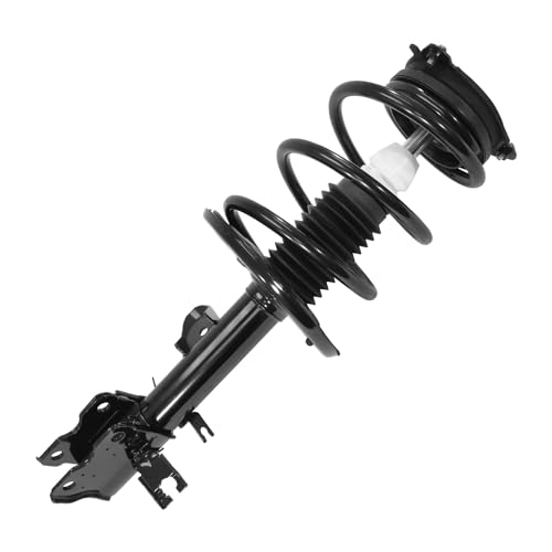 Detroit Axle - 2 Front Struts for 2011-2017 Nissan Quest, 2012 2013 2014 2015 2016 Struts with Coil Spring Assembly Replacement Suspension - size: 11487_11488/Pair