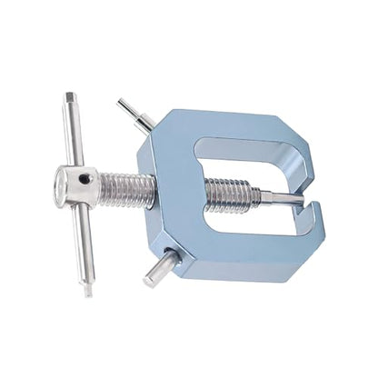 1/8 1/10 RC Motor Gear Puller Remover Universal Pinion Gear Tooth Extractor Repair Tool For 1:8 1:10 Scale Crawler Truck Car Upgrade Parts HSP HPI Axial SCX10 Traxxas RC4WD Redcat (Titanium) - color: Titanium