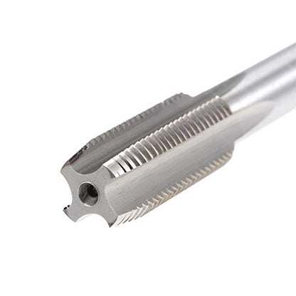 uxcell Metric Machine Tap Left Hand M12 Thread 1.25 Pitch H2 4 Flutes High Speed Steel Screw Thread Taps Tapping Tool - size: M12x1.25