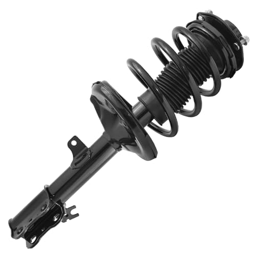 Detroit Axle - 2pc Front Struts for 1999 2000 2001 2002 2003 Lexus RX300, Complete Struts with Coil Spring Assembly Replacement Suspension - size: 11477_11478/Pair