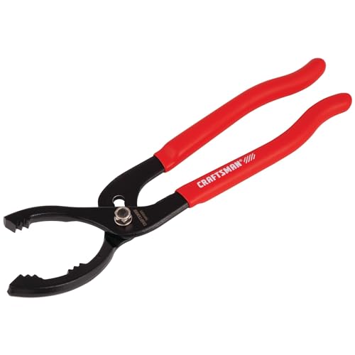 CRAFTSMAN Locking Oil Filter Pliers, Adjustable, Pliers for Automotives (CMMT98303) - size: (Pack of 1)