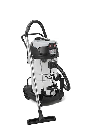 Dapper Supply 21 Gallon 8.5 Peak HP Wet/Dry Vacuum, Stainless Steel Tank, 2 in 1 Function Portable Shop Vacuum with Attachments, Built-in Drain Ideal for Jobsite, Garage & Workshop. - size: 21 Gal
