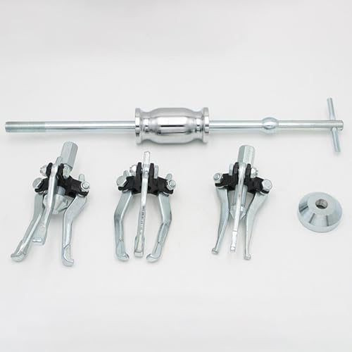 1 Piece Slide Puller Set 3 Jaw Gear Bearing Equipment Universal Internal External Gear Pulley Puller Metal Tool Efficient Extraction Portable