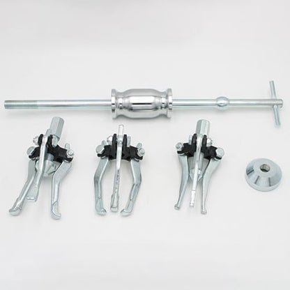 1 Piece Slide Puller Set 3 Jaw Gear Bearing Equipment Universal Internal External Gear Pulley Puller Metal Tool Efficient Extraction Portable