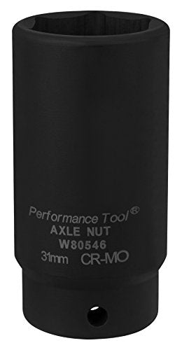 Performance Tool W89318 Axle Nut Socket Set, 9-Piece