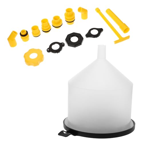 1set Coolant Filling Kit Spill Radiator Funnel for Easy Automotive Coolant Handling Construction Compatibility for Antifreeze and More