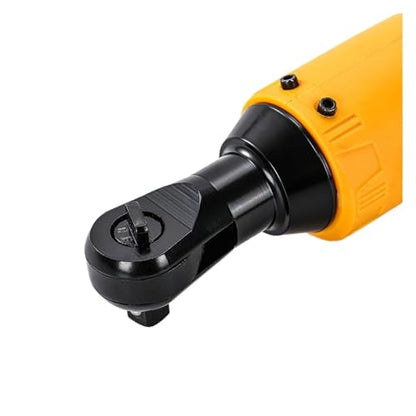 Brushless Electric Wrench, 12V Cordless Electric Ratchet Wrench Right Angle Power Tool For Truss Assembly And Tight Space Repair Work,for Home and Auto Use