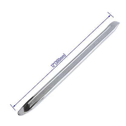 2 PCS 12-Inch Tire Iron, Heavy Duty Tire Spoons Lever Bar, Professional Tire Changing Tool for Installing and Removing and Repairing Wheel Tires of Cars, Motorcycles, Scooter Bicycles - size: 12 inch