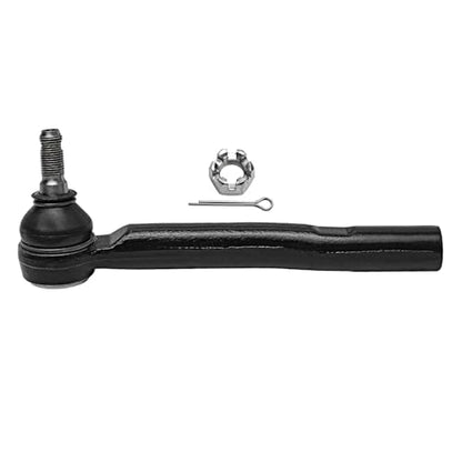 Detroit Axle - AWD 3.5L Front Steering Knuckles & Wheel Hub Bearings Outer Tie Rod Ends Replacement for 2008-2013 Toyota Highlander - 4pc Set - size: 4SU50518/Kit