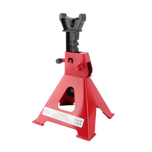 Bewinner Heavy Duty 2 Ton Jack Stand Lightweight Carbon Steel 2 Pack for Car SUV Truck with Adjustable Height 10.5-16.5 Inch Ratchet Safety Stand