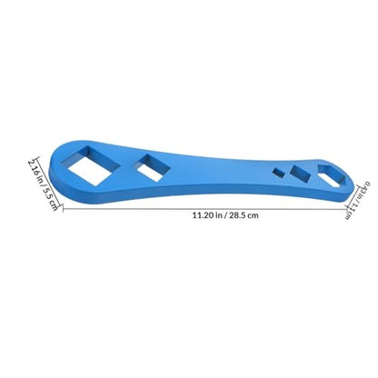 Abaodam Oil Drain Plug Removal Tool Socket Set High Manganese Steel, Reliable and Easy to Use Oil Pan Thread Repair Tool, Includes 10mm, 18mm, 22mm, 30mm Square and Hexagonal Sizes