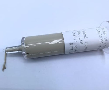 Diamond Lapidary Paste for Polishing Mirror Finishing 5 Gram (3,000 Grit / 6 μm) 1-Pack - size: 3,000 grit / 3-6 microns