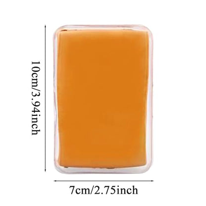 Car Clay Bar Car Wash Mud | Car Interior Detailing Kit, Auto Glass Cleaner, Auto Detailing Supplies, Efficient, No Scratch Solution For Auto SUV, Car - color: Orange