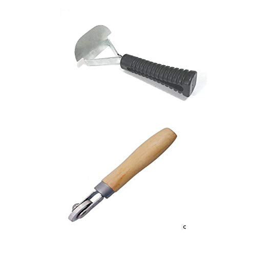 1 Set Tyre Puncture Repair Tools Tire Patch Ball Bearing Roller Stitcher + Liner Scraper for Car Auto Repair