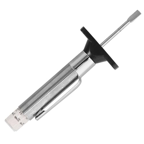 Abaodam Car Tire Tread Depth Gauge 0-25mm Plastic Tire Depth Measuring Tool for Accurate Tread Measurement Safety and Reliability Suitable for Measuring Types of Vehicles