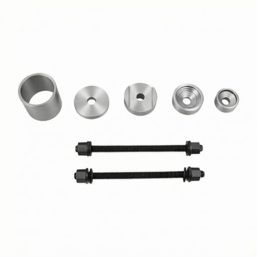 Automotive Com Tool Set Shock Absorber Bushing Press Kit Joint Bushing Removal Installation Carbon Steel Construction Workshop Garage Suitable for Mechanics Auto Repair Home Garage