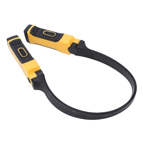 Focket Neck Reading Light, Handsfree Rechargeable Led Neck Reading Light, Flexible Flashlight with USB Charging 800mAh Battery for Repair Camping Fishing Mechanics