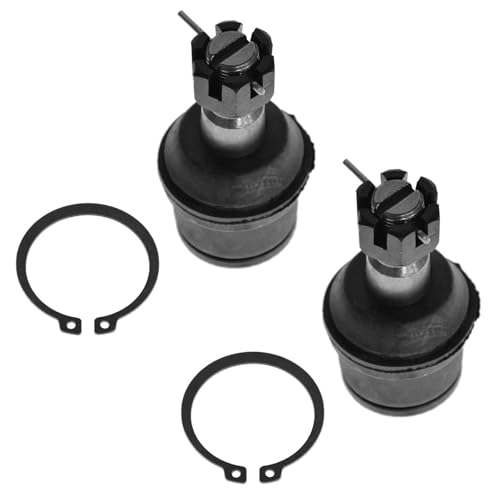 TRQ Front Lower Ball Joint Set Compatible with 1987-1997 Ford F-250 F-350 - style: PSA63035