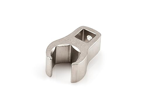 TEKTON 3/8 Inch Drive x 15 mm 6-Point Flare Nut Crowfoot Wrench | WCF16215 | Made in USA - size: 15 mm