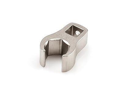 TEKTON 3/8 Inch Drive x 15 mm 6-Point Flare Nut Crowfoot Wrench | WCF16215 | Made in USA - size: 15 mm