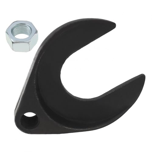 CV Axle Removal Tool with Nut, 48mm U Shaped CV Joint Axle Removing Tool, Fits Slide Hammers with 5/8"-18 Threads, Front Wheel Drive Axle Pulley Attachment