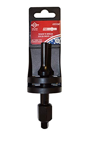 Mayhew Tools 37315HT Pneumatic Bolt Breaker, 3/8-Inch, Hang Tagged , Black - size: 3/8" Hang Tag