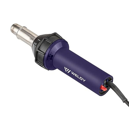 Hot Blast Torch Overlap Air Welding Gun Welder Pistol Tool Hot Air Gun 1600W (120 Voltage and speed nozzle) - style: 120 Voltage and speed nozzle