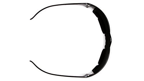 Pyramex Intruder Safety Eyewear Clear Frame Full Foam Padding Clear Anti-Fog Lens - color: I/O Anti-fog Lens/ Clear Frame, style: Full Foam Padding