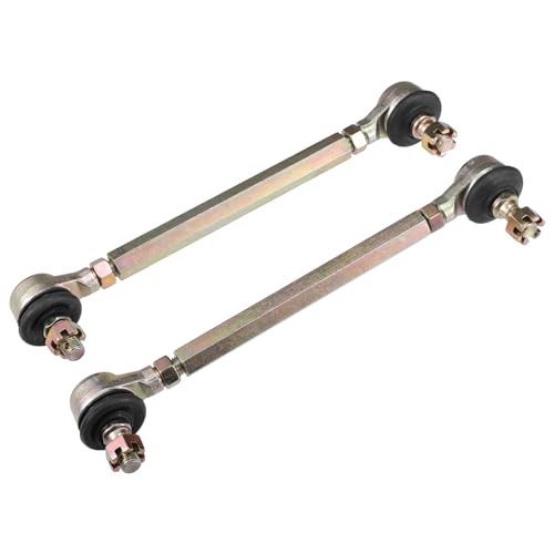 ACROPIX 14cm 5.51" Steering Tie Rod End Tie Rod Link Fit for 50cc 70cc 90cc 110cc 125cc 150cc ATV Quad Four Wheeler with Ball Joint Accessories - Pack of 2 - size: 140mm