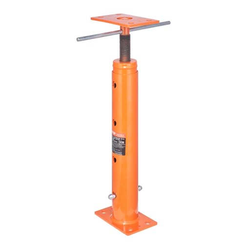 VEVOR House Floor Jack, 19"-36" Height Range, 18000 lbs Max Load Capacity, Adjustable Support Beam Basement Jack Post Pole for Leveling, Lift Support Steel Telescoping Jack Post for Temporary Support - size: 19"-36"