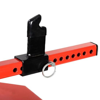 Manual Tire Changer, Tire Changing Machine, Changing Tool for 4" to 16-1/2" Tires, High Strength Steel, Hand Bead Breaker Mounting Tool, Tires Change Stand for Motorcycles, ATVs, Trailers, Car, Red