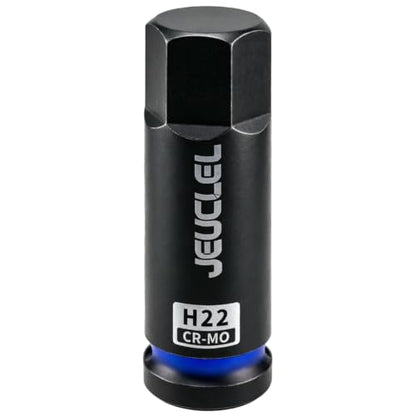 22mm Hex Impact Bit Socket, H22 1/2" Drive Allen Socket, Cr-Mo | 3-Inch, Lengthen Hex Screwdriver Adapter for Electric Ratchet Wrenches Fastening Screws, Socket Wrench, Head Drill - size: 1PC | H22 22MM
