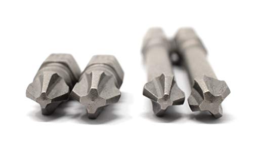 JIS Driver and Bits 7pc Set #1#2#3 Screwdrivers #2#3 Short/Long 1/4 Bits