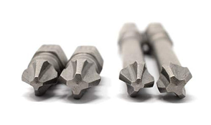 JIS Driver and Bits 7pc Set #1#2#3 Screwdrivers #2#3 Short/Long 1/4 Bits