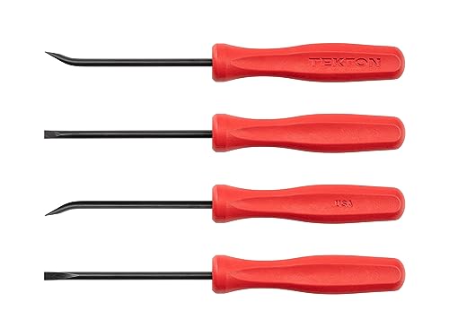 TEKTON 5/32 Inch x 6-1/2 Inch 30-Degree Mini Pry Bar | LRD82100 | Made in USA - size: 5/32 Inch 30-Degree
