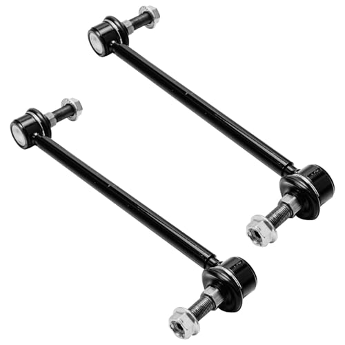 Detroit Axle - 4pc Front Struts Sway Bars for Toyota 2004 2005 2006 Sienna, Complete Struts with Coil Spring Assembly Stabilizer Sway Bar End Links Replacement Suspension Kit - size: 4QS54001/ sway kit