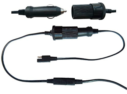 Sunway Solar 16FT Battery Charger Extension Cable Adapter SAE Connectors Quick Connect with Battery Clamps For 12V Trickle Charger And Maintainer, 12Volt Solar Panel Power System Kit - size: 6 Connectors