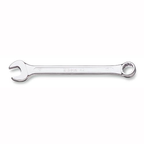 Beta 42 Series 17-piece Metric Combination Wrench Set, 6mm-22mm | Made in Italy | 15° Offset Open and Box End|12-Point Box End|Chrome Nickel-Plated Steel|Automotive, Industrial, Professional - size: Set of 17