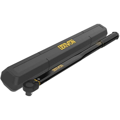 LEXIVON 3/4-Inch Drive Click Torque Wrench 30~300 Ft-Lb / 40.7~406.8 Nm (LX-185) - size: 3/4"DR. 30~300 FT-LB