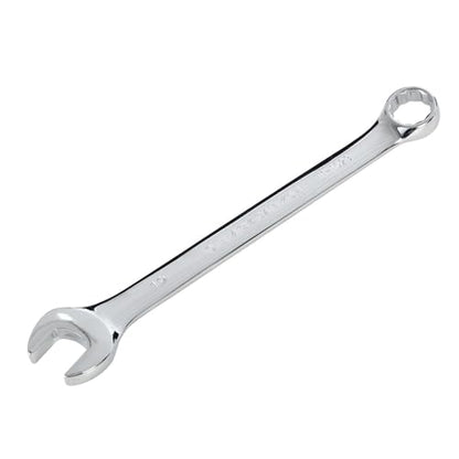 BLACK CANYON Metric 19mm Combination Wrench, 12-Point Box End & Hex Opening Design, Polished Steel - size: 19 mm
