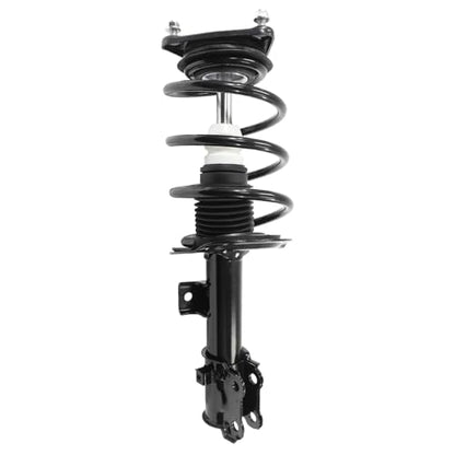 Detroit Axle - 2 Front Struts for 2014 2015 2016 2017 2018 Kia Forte Forte5, 14-16 Forte Koup, Quick Complete Struts with Coil Spring Assembly Replacement Suspension Shocks - size: 11187_11188/Pair